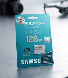 Micro SD originale Samsung da 128gb Sigillata