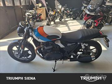 TRIUMPH Speed Twin 900 Pure White/Blue/Orange Abs