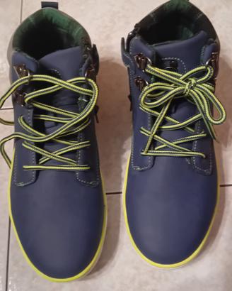 scarpe tennis alte per bambini  "Mistral" n.35 
