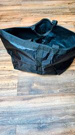 borsone con chiusura superiore cerniera lampo