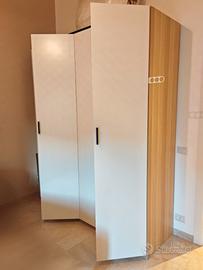 2 ante Ikea Forsand con cerniere e maniglie