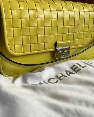 Borsa Michael Kors Bradshaw Small Limelight Pelle
