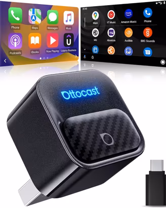 Ottocast Mini Core 2026 adattatore CarPlay wi-fi