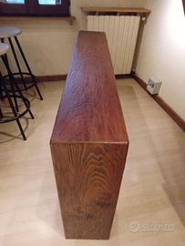 FINTO TRAVE DA CAMINO IN  LEGNO DI LARICE