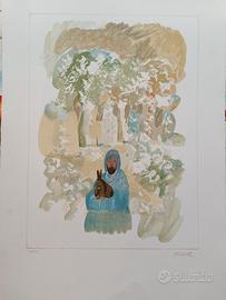 Litografia di Antonio Possenti