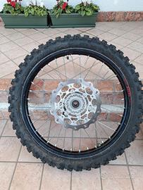 cerchio  ruota anteriore cross honda Yamaha suzuki