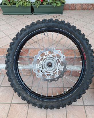 cerchio  ruota anteriore cross honda Yamaha suzuki