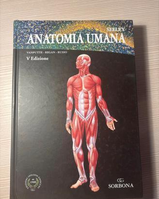 Libro “Anatomia umana” Seeley. V edizione.
