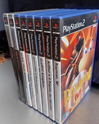 Lotto 8 giochi PS2