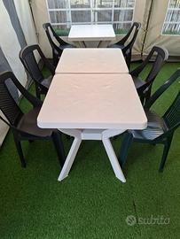 tavoli e sedie da giardino 