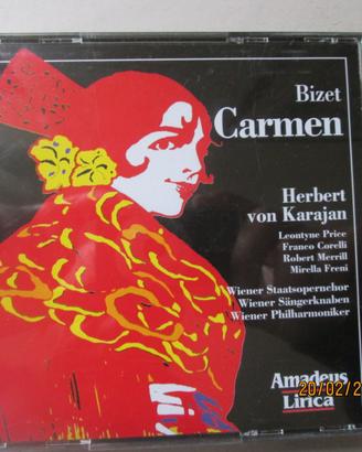CARMEN - opera lirica su cd