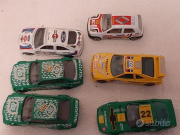 5 modellini vari da Rally 1:43 Burago