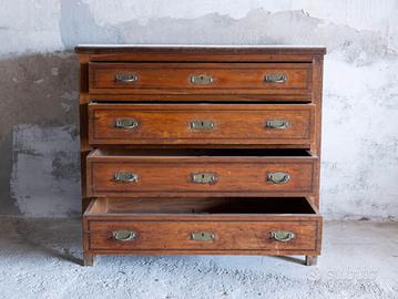 Cassettiera antica liberty primi 900