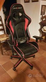 Poltrona in pelle gaming DX-Racer