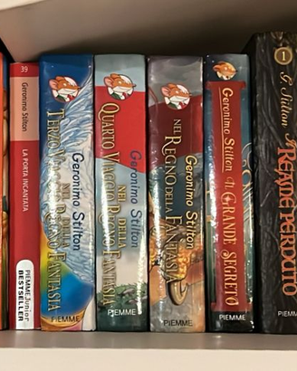Libri di Geronimo Stilton titoli nella foto.Nuovi
