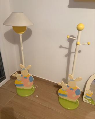 Cameretta bambino completa +lettino