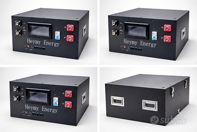 Batteria LiFePO4 51V 280Ah BMS Bluetooth