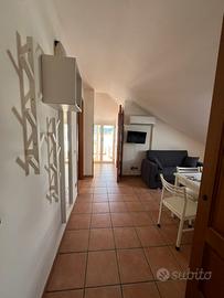 Mansarde 3º piano, climatizzate, fronte spiaggia