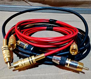 CAVI AUDIO/VIDEO RCA placati in oro - E ALTRO