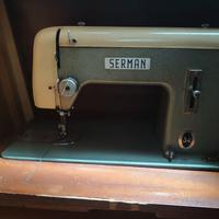 Macchina da cucire vintage Serman Super 34