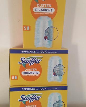 3 confezioni swiffer Duster da 5