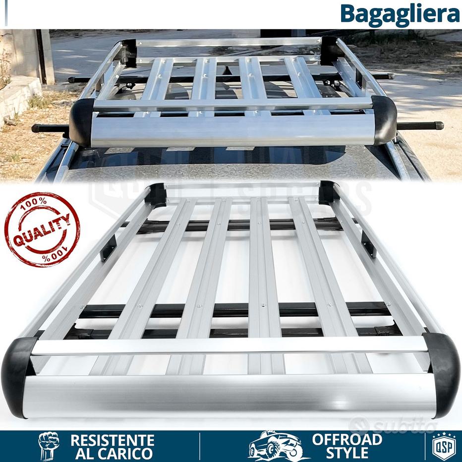 Cross Auto Accessories Barre Portatutto In Alluminio Per Dacia Sandero Stepway 2021-2023 - Set 2 Pezzi Grigio, Portata 75kg