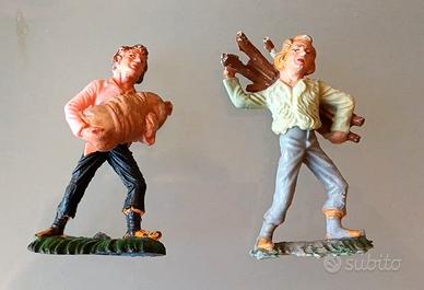 Nardi lotto Statuine Presepe vintage 7 cm