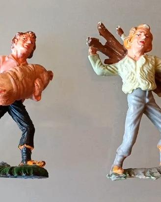 Nardi lotto Statuine Presepe vintage 7 cm