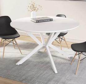 Tavolo rotondo allungabile