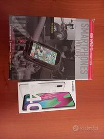 portacellulre moto + samsung A40