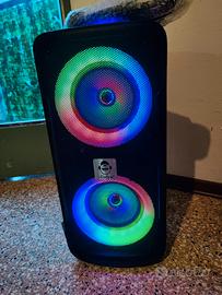 cassa BlueTooth con due microfoni