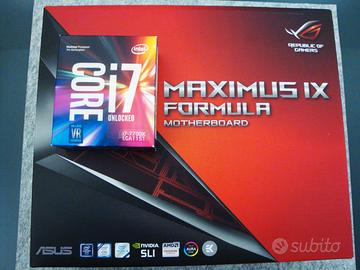 Combo ROG Maximus IX + i7-7700K + 32 GB DDR4 Nuovi