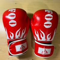 Guantoni fa boxe Groofoo colore rosso