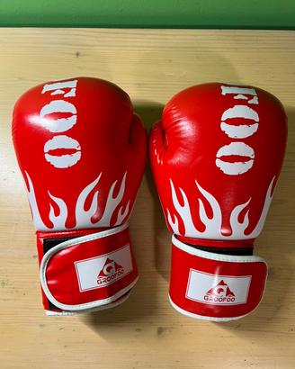Guantoni fa boxe Groofoo colore rosso