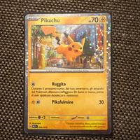 Carta pokemon pikachu