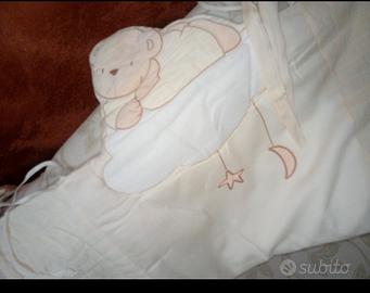 culla + paracolpi + materasso 