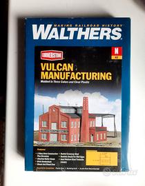 Scala N 1:160 - Edificio industriale Vulcan treni