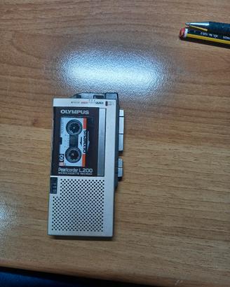 Olympus microcassette recorder pearlcorder  L200