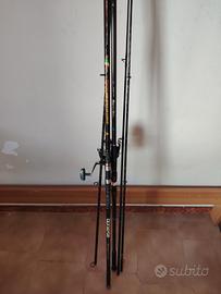 canne da surf casting + valigetta