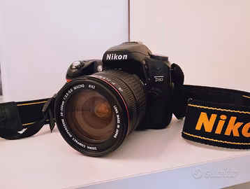 Nikon D80 + Sigma 28/200mm scatti 3200