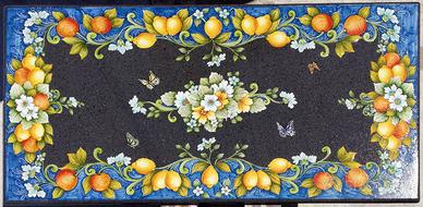 Tavoli artistici da interno ed esterno