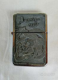 accendino tipo Zippo American eagle Tristar