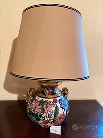 lampada da tavolo Batignani con paralume