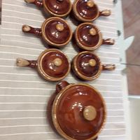 Set Completo Terracotta Pentola e pentolini