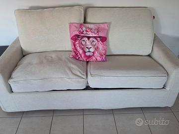 Divano Letto  color panna bianco