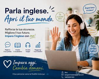 Lezioni di inglese online e in presenza