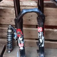 Ammortizzatori Fox usati ma tenuti molto bene