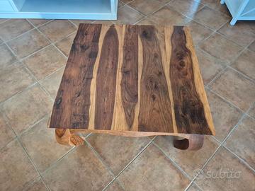 Tavolino legno orientale opium