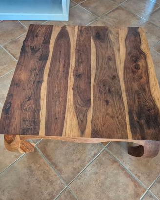 Tavolino legno orientale opium