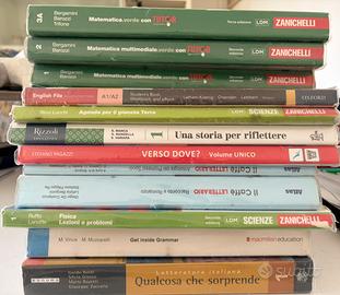 Libri dalla prima alla terza superiore